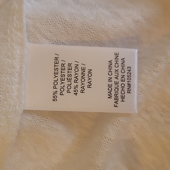 Bobeau sleeveless tunic. Medium. Cream color - Picture 5 of 6